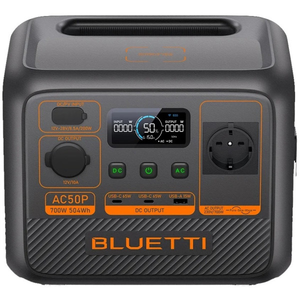 Зарядна станція Bluetti AC50P, 504Wh, 700W, LiFePO4