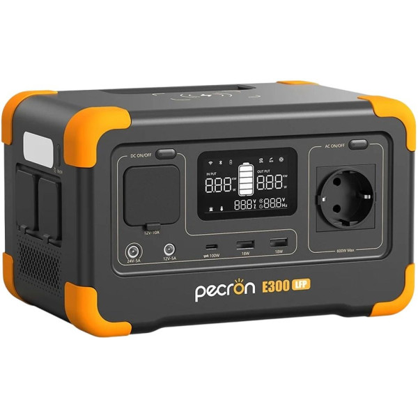 Зарядна станція Pecron E300LFP 288Wh, 600W