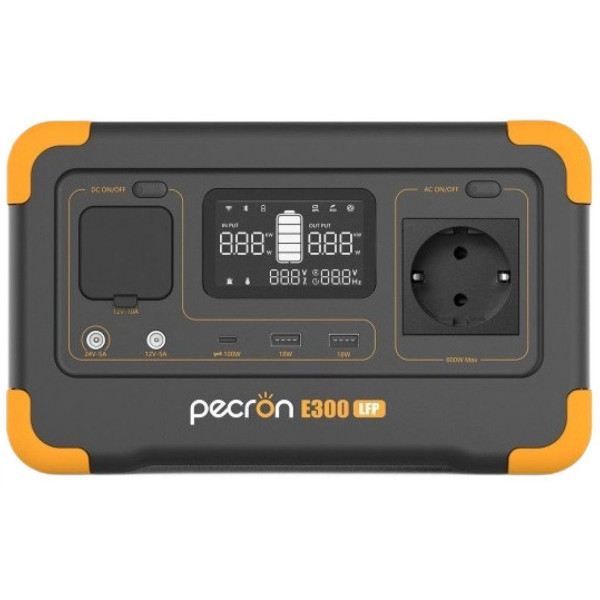 Зарядна станція Pecron E300LFP 288Wh, 600W