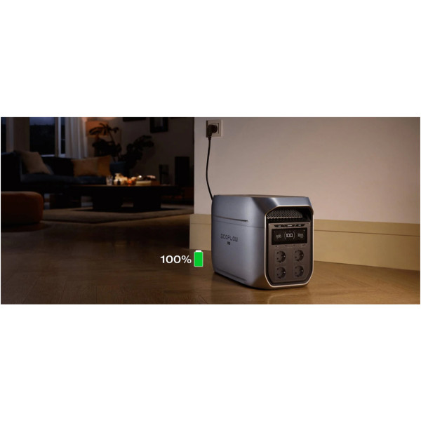 Зарядна станція EcoFlow Delta 3 Max 2048Wh, 2400W (EFD3M-G-EU-CBOX)