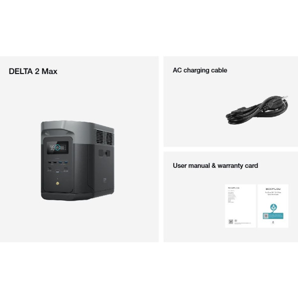 Зарядна станція EcoFlow Delta 2 Max (EFDELTA2Max-EU)