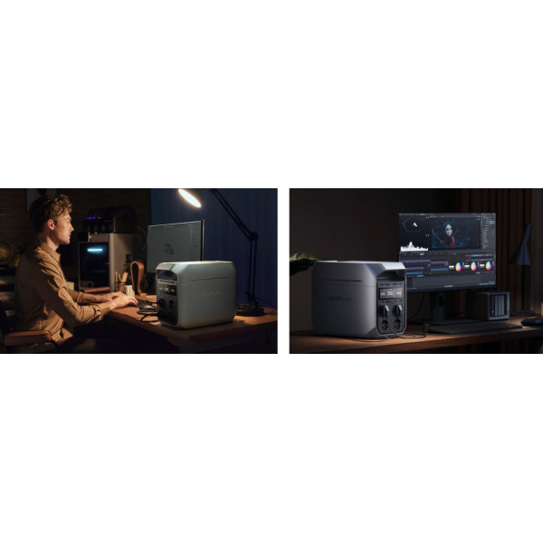 Зарядна станція EcoFlow Delta 3 Plus 1024Wh, 1800W (EFDELTA3P-EU)