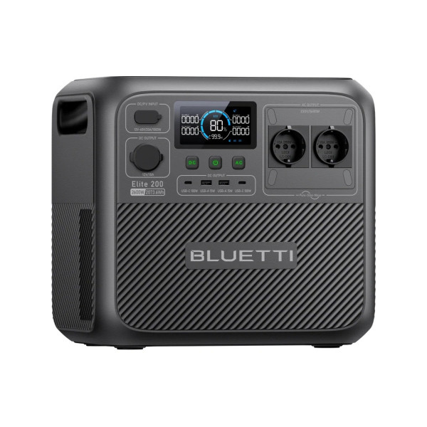 Зарядная станция Bluetti Elite 200 V2, 2600W, 2073Wh