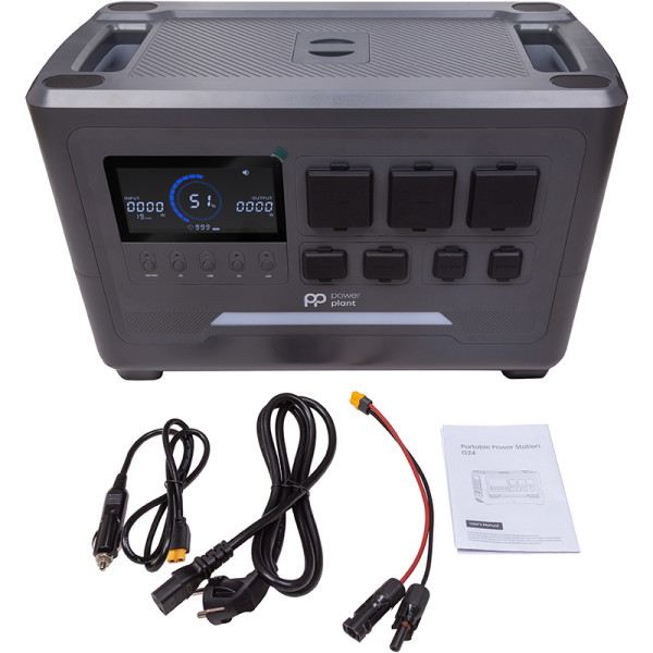 Зарядна станція PowerPlant G24 Pro 2048Wh, 2400W (PB931545)