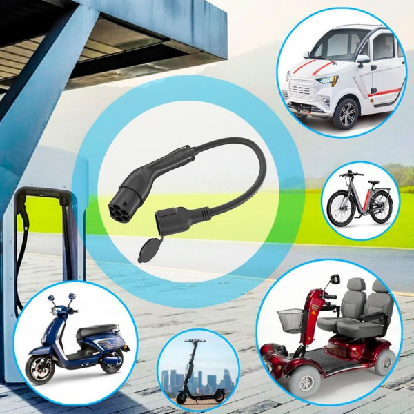 Перехідник для електромобіля Energenie EV-T2MACF-3.7KW-0.5M