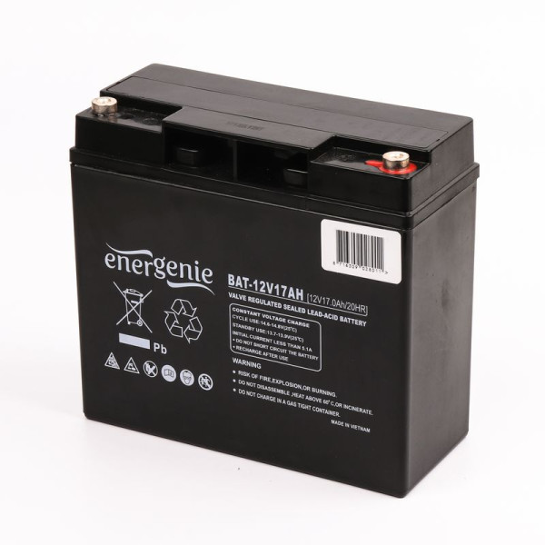 Аккумуляторная батарея EnerGenie 12V 17AH (BAT-12V17AH/4) AGM