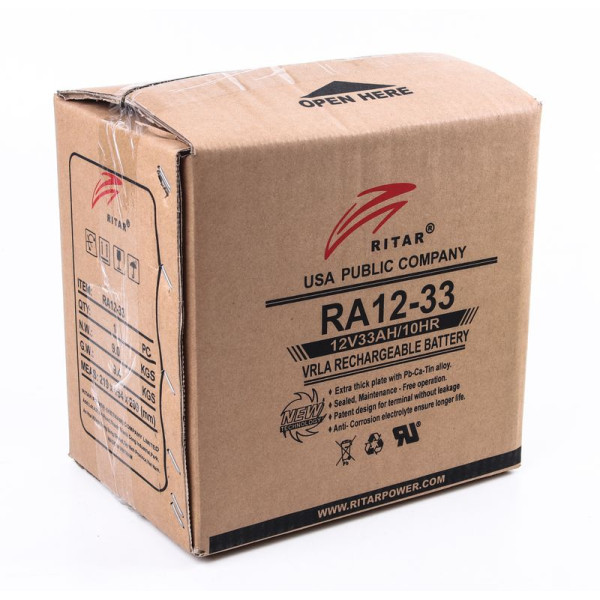 Аккумуляторная батарея Ritar 12V 33AH (RA12-33) AGM