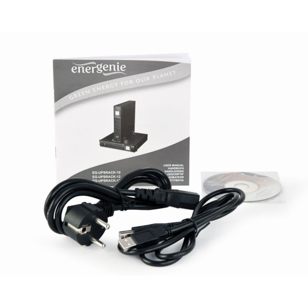 Джерело безперебійного живлення EnerGenie EG-UPSRACK-10 1000VA