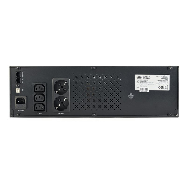 Джерело безперебійного живлення EnerGenie UPS-RACK-2000