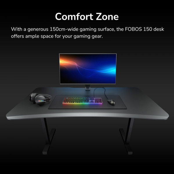Геймерский стол Cougar Fobos 150 Black