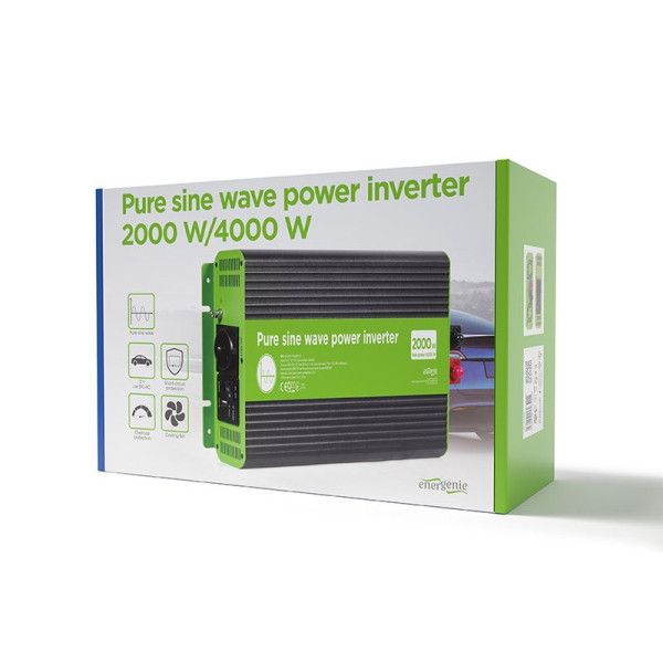 Инвертор напряжения EnerGenie EG-PWC-PS2000-01 2000W