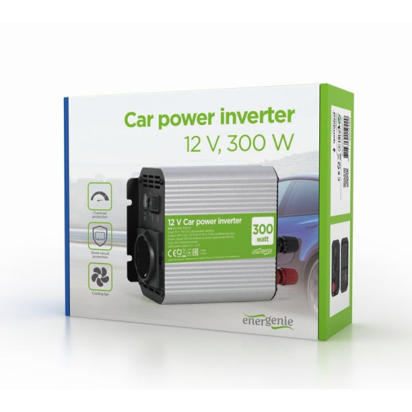 Инвертор напряжения EnerGenie EG-PWC300-01 300W
