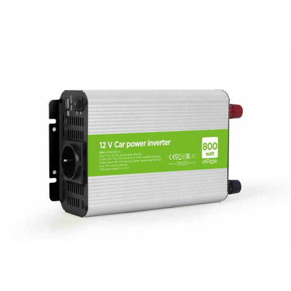 Інвертор напруги EnerGenie EG-PWC800-01 800W