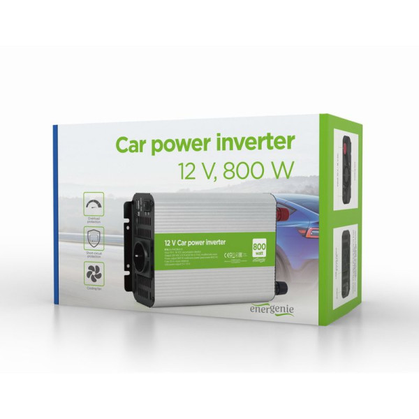 Інвертор напруги EnerGenie EG-PWC800-01 800W