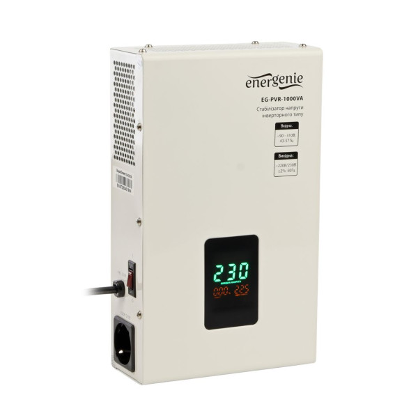Автоматичний регулятор напруги EnerGenie EG-PVR-1000VA