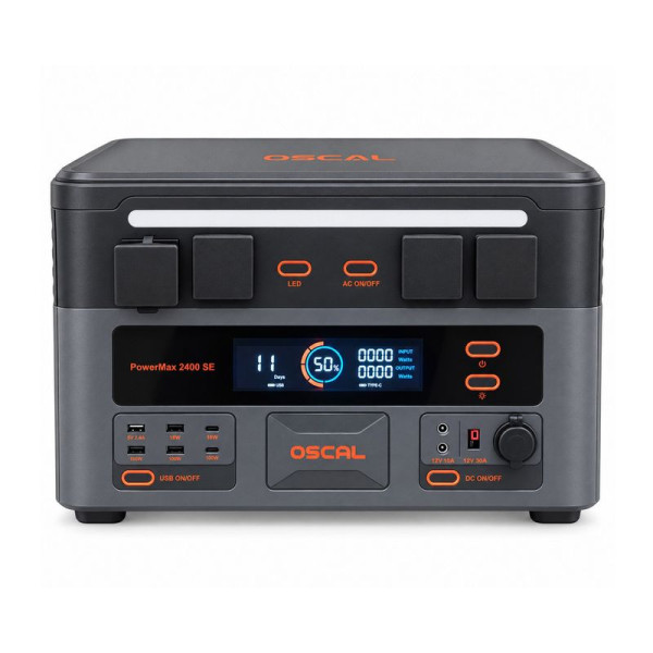 Зарядна станція OSCAL PowerMax 2400 SE