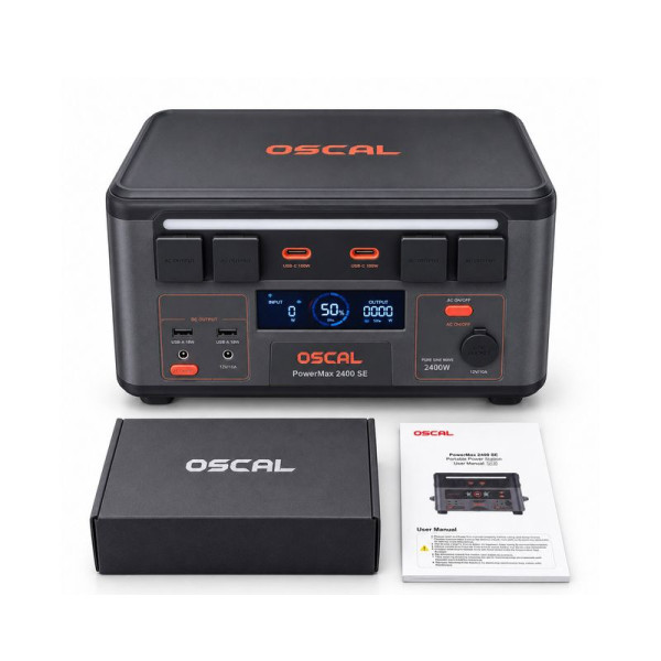 Зарядна станція OSCAL PowerMax 2400 SE