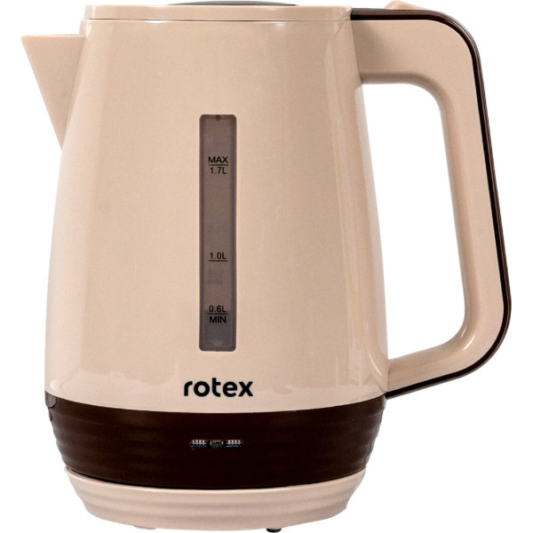 Електрочайник Rotex RKT05-G 2200&nbsp;Вт 1.7&nbsp;л  бежевий