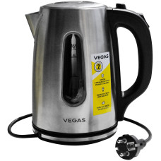 Електрочайник Vegas VEK-1018 2200&nbsp;Вт 1.7&nbsp;л  нержавіюча сталь