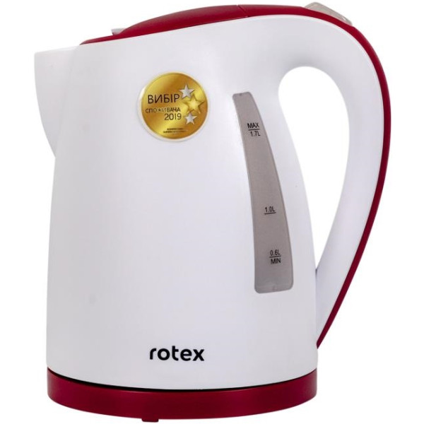 Електрочайник Rotex RKT67-G 2200&nbsp;Вт 1.7&nbsp;л  білий