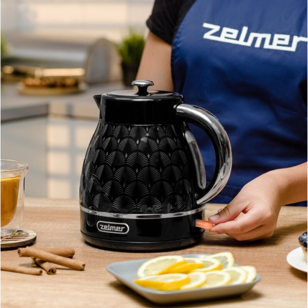 Электрочайник Zelmer ZCK7640 2200&nbsp;Вт 1.7&nbsp;л  черный