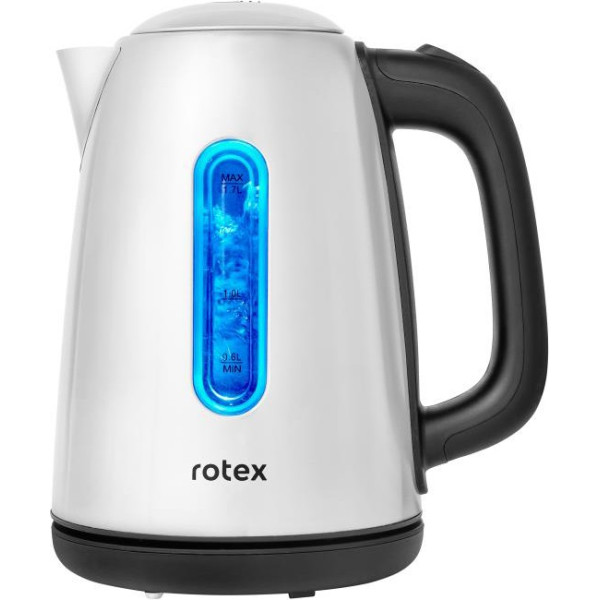 Електрочайник Rotex RKT75-S 2200&nbsp;Вт 1.7&nbsp;л  нержавіюча сталь