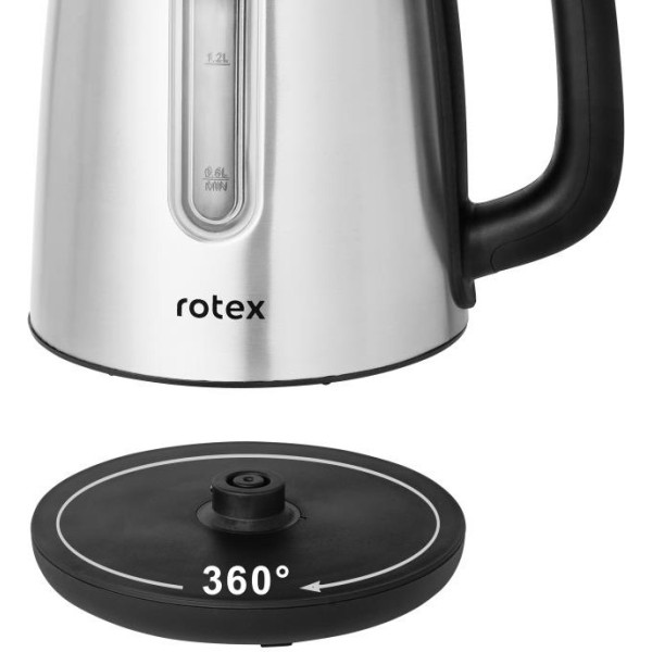 Електрочайник Rotex RKT75-S 2200&nbsp;Вт 1.7&nbsp;л  нержавіюча сталь