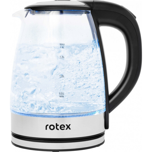 Електрочайник Rotex RKT91-GS 1500&nbsp;Вт 1.8&nbsp;л  нержавіюча сталь