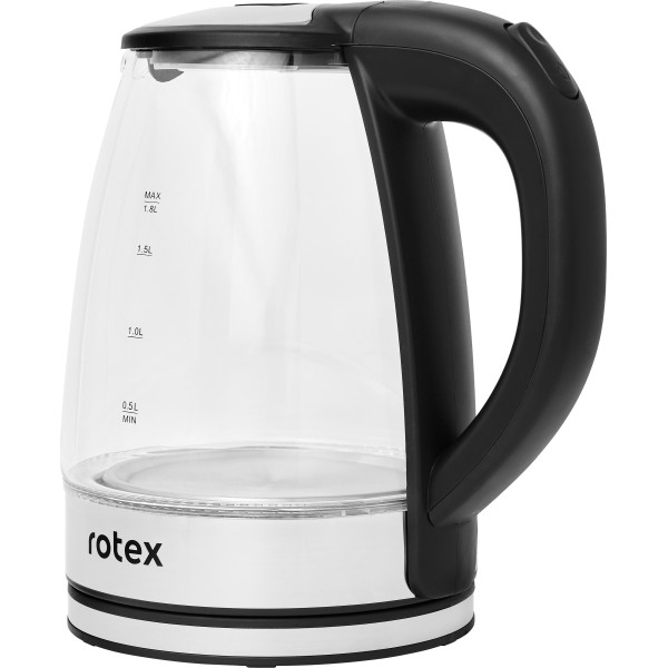 Електрочайник Rotex RKT91-GS 1500&nbsp;Вт 1.8&nbsp;л  нержавіюча сталь