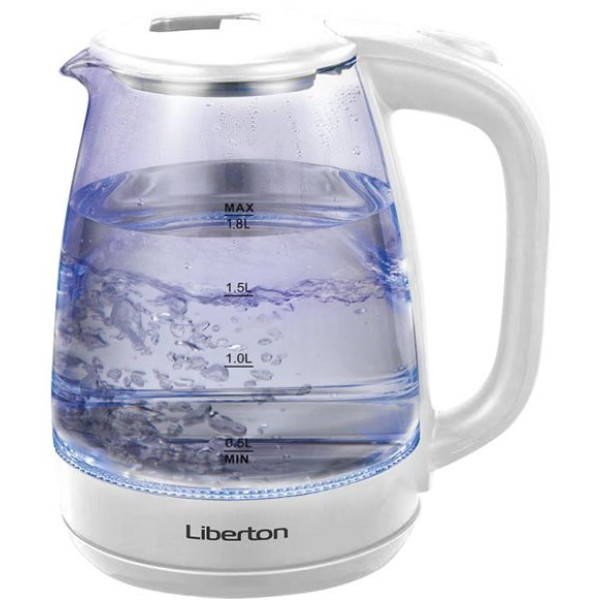Електрочайник Liberton LEK-6807 1500&nbsp;Вт 1.8&nbsp;л  білий