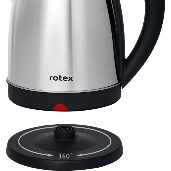 Електрочайник Rotex RKT09-A 1500&nbsp;Вт 1.8&nbsp;л  нержавіюча сталь