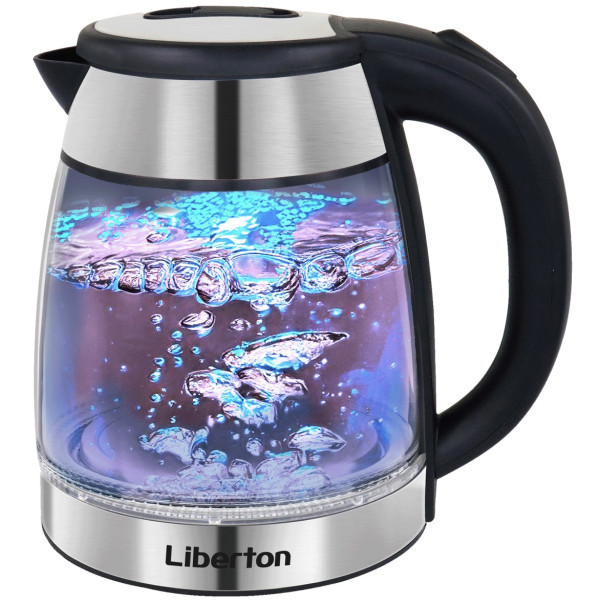 Електрочайник Liberton LEK-6833 1500&nbsp;Вт 1.8&nbsp;л  нержавіюча сталь