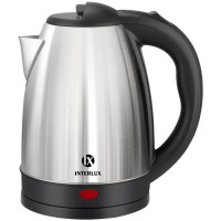 Електрочайник Interlux ILK-0018 1500&nbsp;Вт 1.8&nbsp;л  нержавіюча сталь
