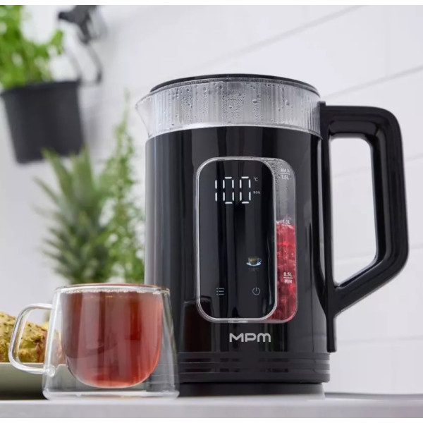 Електрочайник MPM MCZ-135 1500&nbsp;Вт 1.5&nbsp;л  чорний
