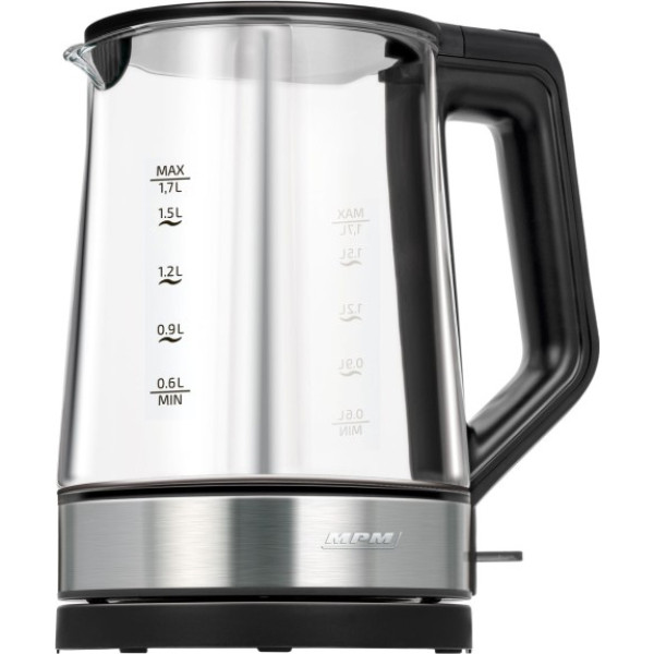 Електрочайник MPM MCZ-125 2200&nbsp;Вт 1.7&nbsp;л  хром