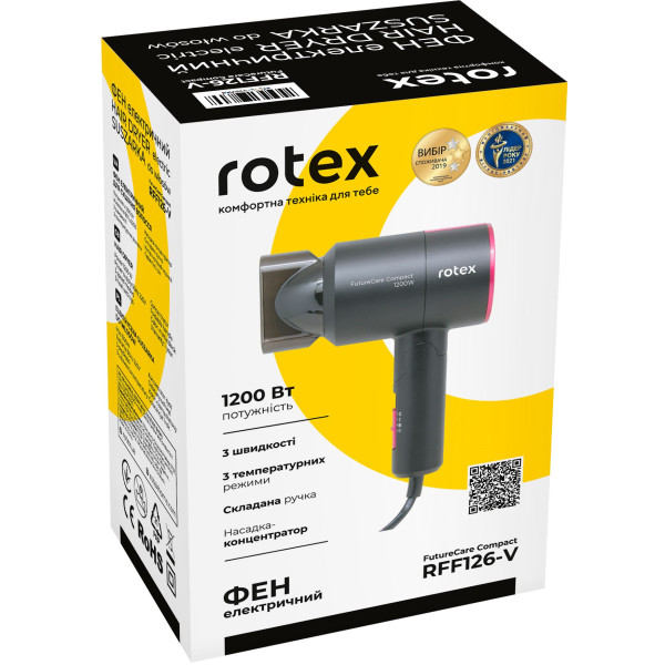 Фен Rotex RFF126-V