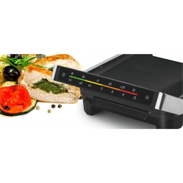 Контактний гриль Zelmer ZPR2600 чорний