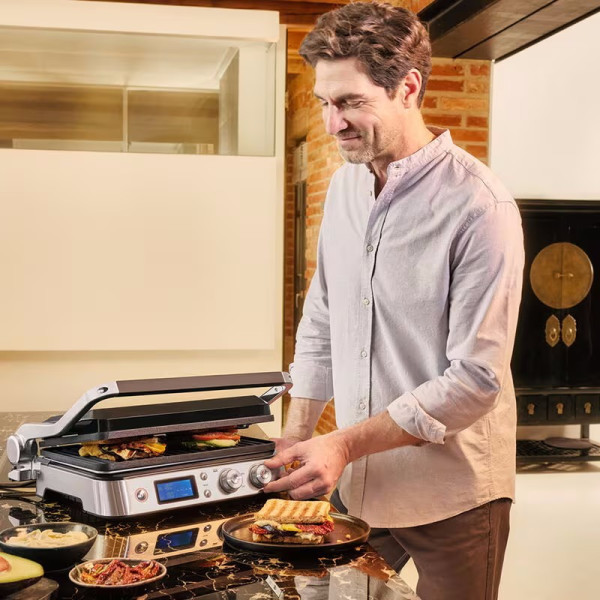 Контактний гриль Braun MultiGrill 9 Contact grill CG 9040 нержавіюча сталь