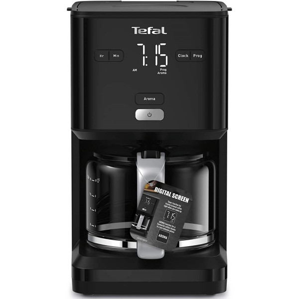 Кавоварка Tefal Smart'n Light CM600810 чорний