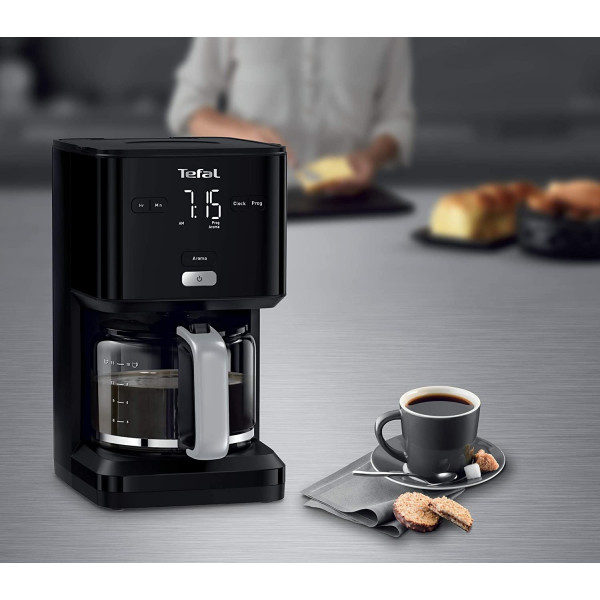 Кавоварка Tefal Smart'n Light CM600810 чорний