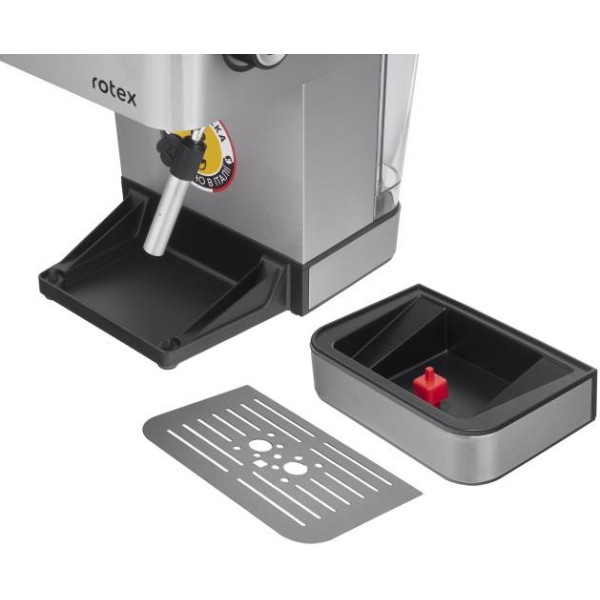 Кавоварка Rotex RCM750-S Life Espresso нержавіюча сталь