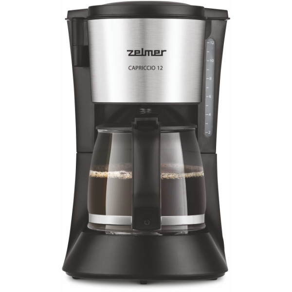 Кофеварка Zelmer ZCM1200 нержавейка