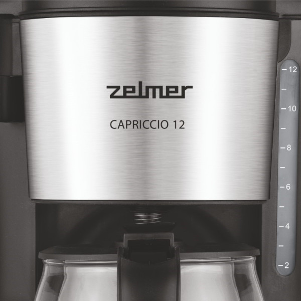 Кофеварка Zelmer ZCM1200 нержавейка