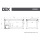 Автохолодильник DEX BD-85