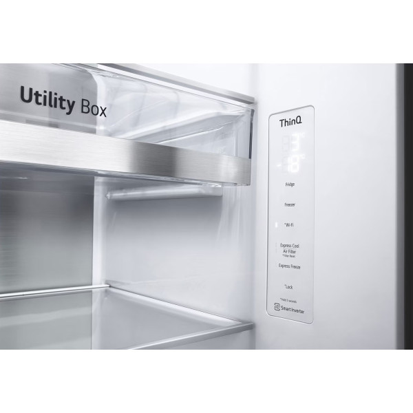 Холодильник LG GC-Q257CBFV графіт