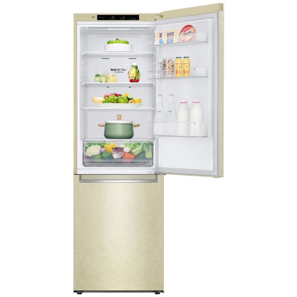 Холодильник LG GC-B459SECL бежевий