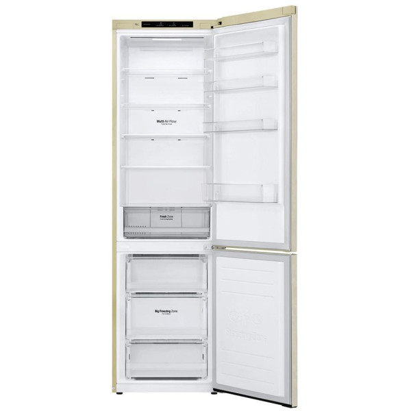 Холодильник LG GC-B509SECL бежевый