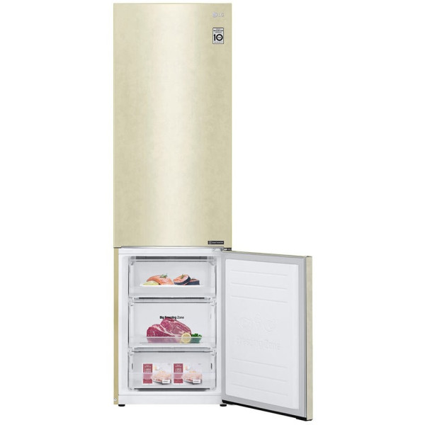 Холодильник LG GC-B509SECL бежевый