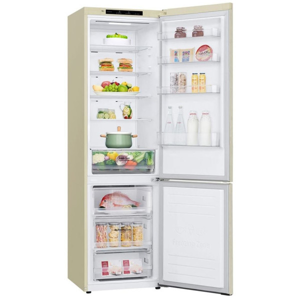 Холодильник LG GC-B509SECL бежевый