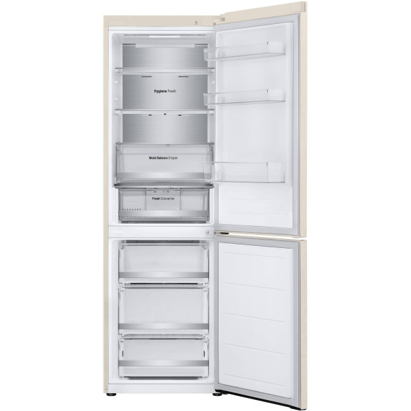 Холодильник LG GC-B459FEPW бежевий